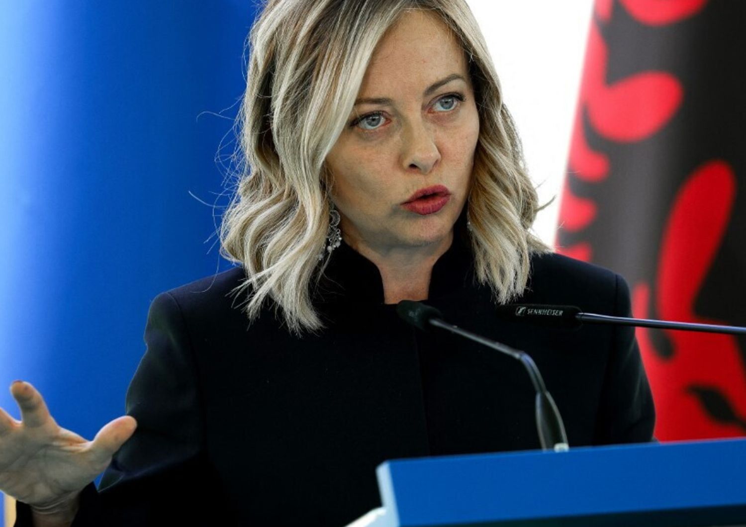 La Première Ministre italienne, Giorgia Meloni