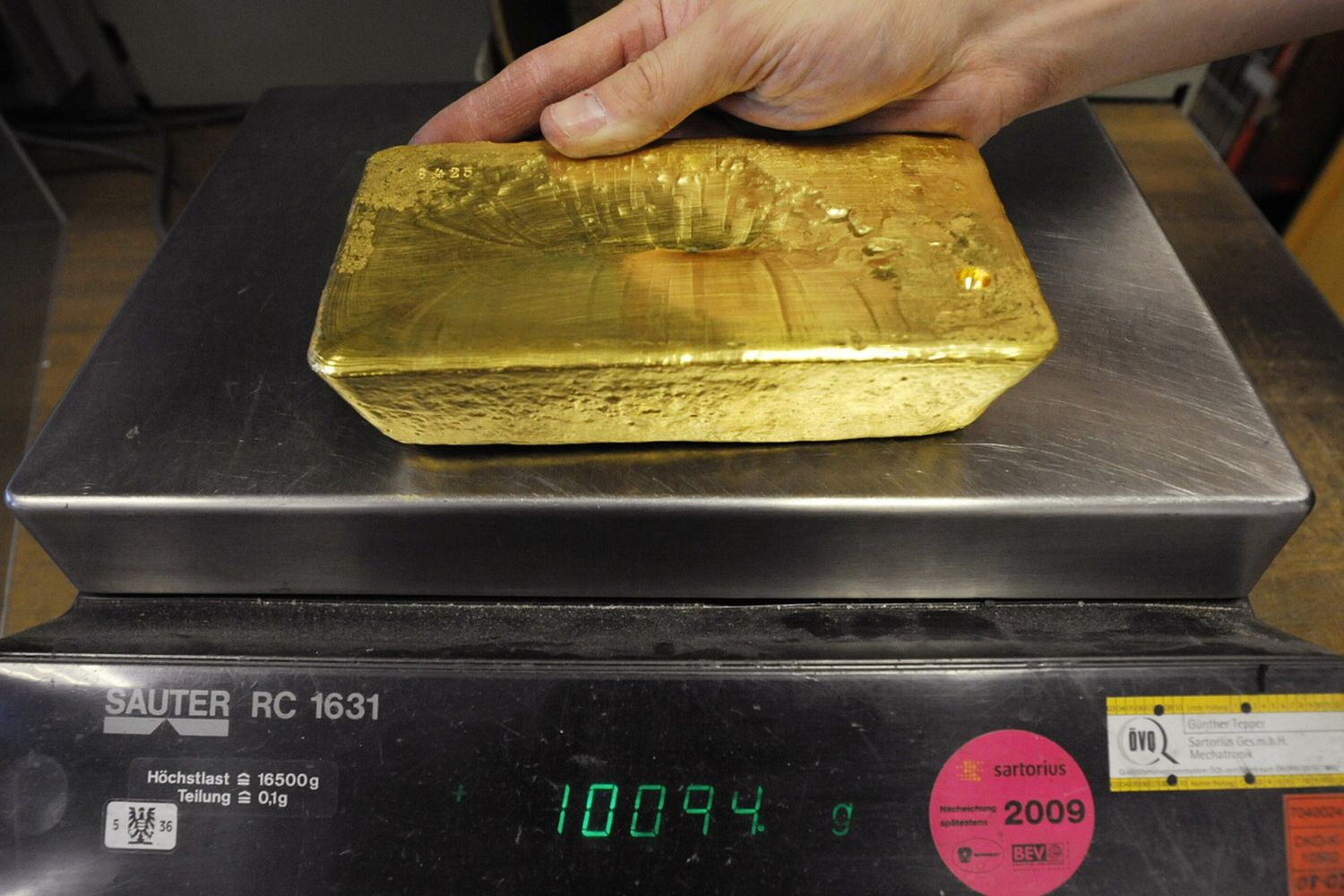 L'oro si avvia verso l'anno migliore dal 2010