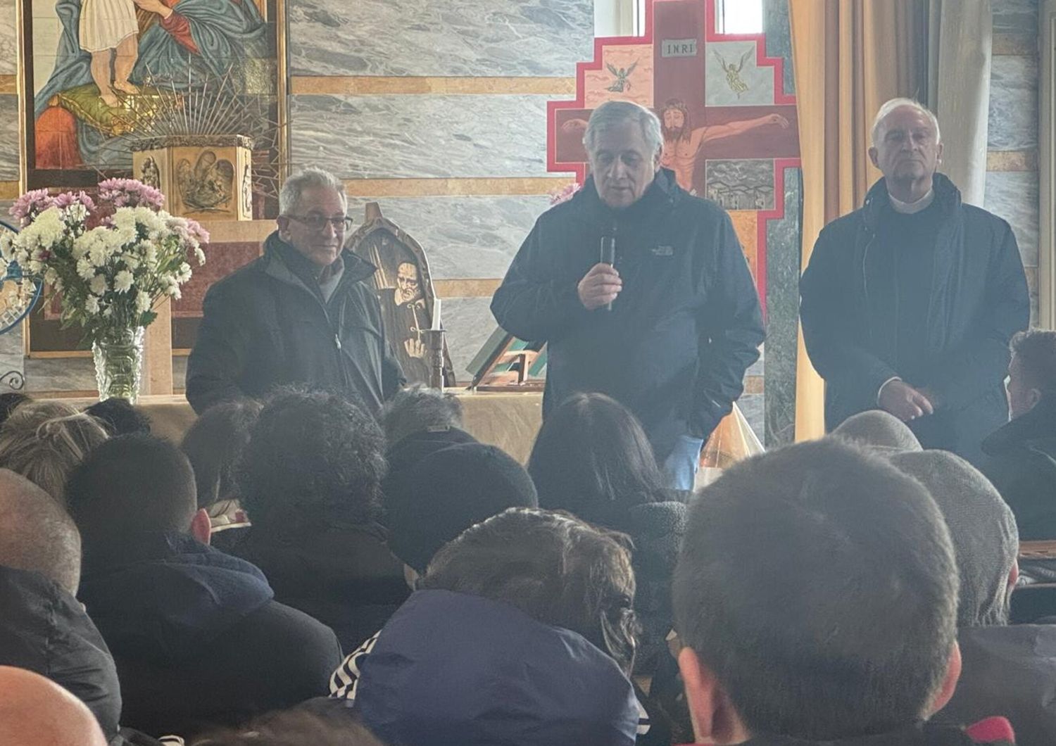 visita tajani comunit&agrave; dialogo trivigliano natale