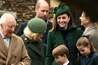 La Royal Family alla messa di Natale