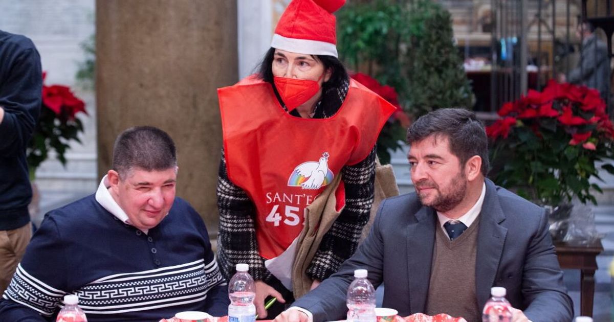 Il pranzo di Natale con Sant