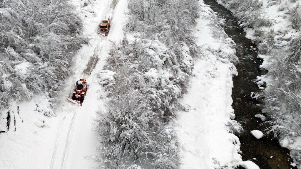 Una tempesta di neve toglie l'elettricità a 200mila famiglie