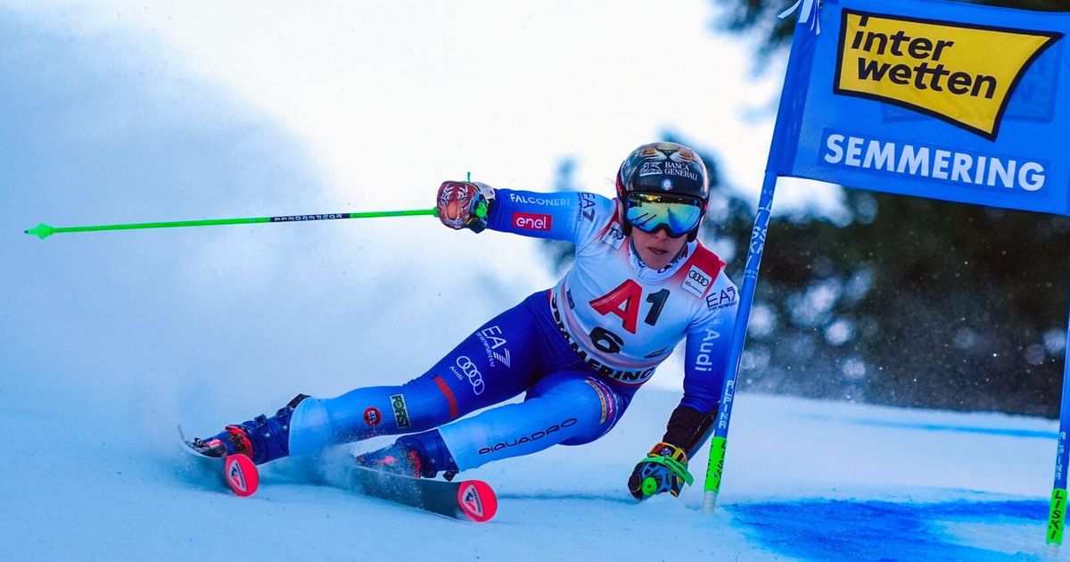 フェデリカ・ブリニョーネがオーストリアのゼメリング・ジャイアントで優勝