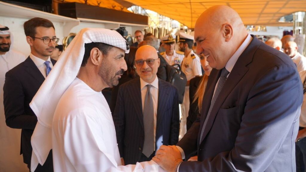 il ministro Guido Crosetto negli Emirati ad Abu Dhabi, Arabi Uniti