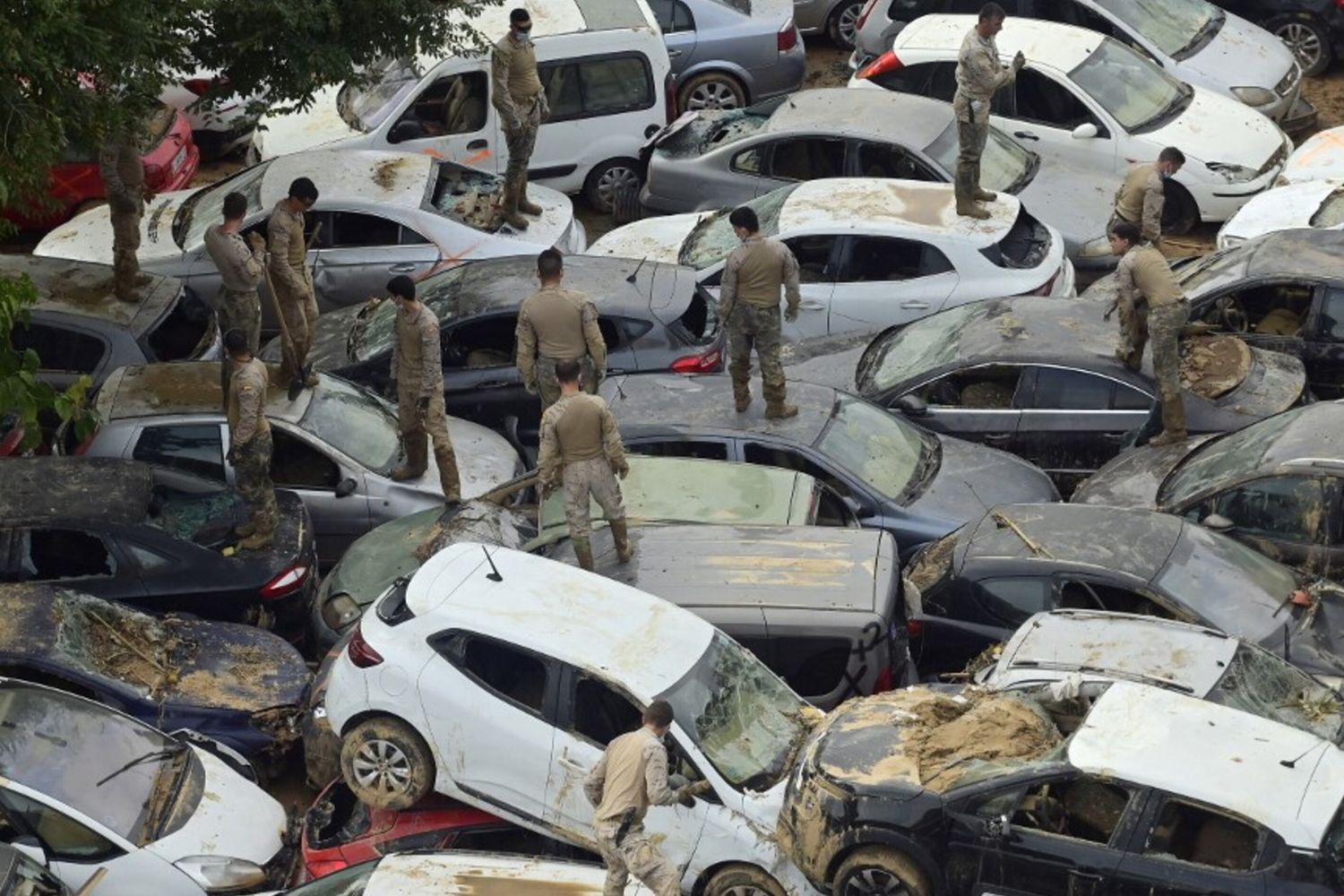 Disastro a  Valencia