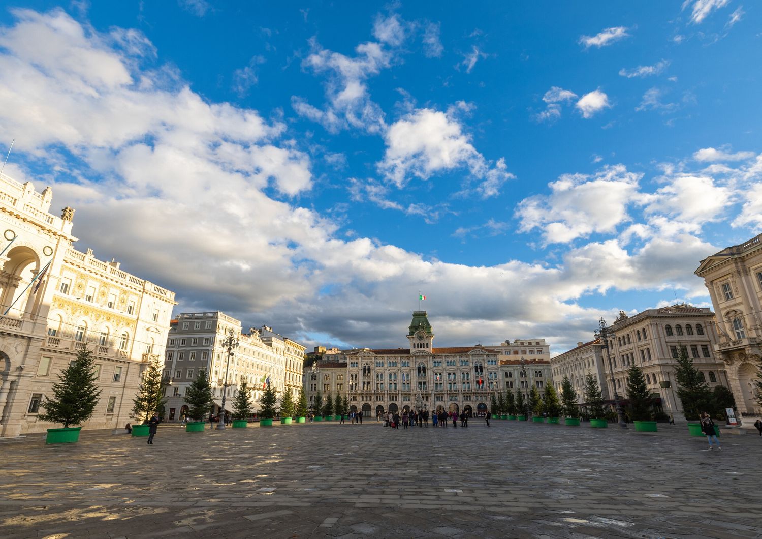 Una giornata soleggiata a Trieste