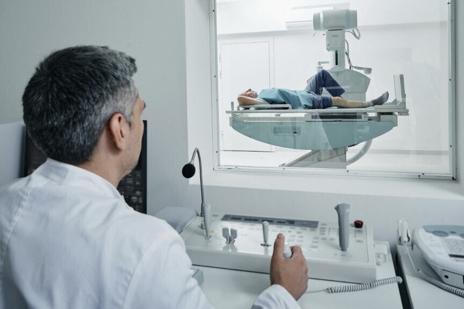 Controllo in ospedale, visita medica