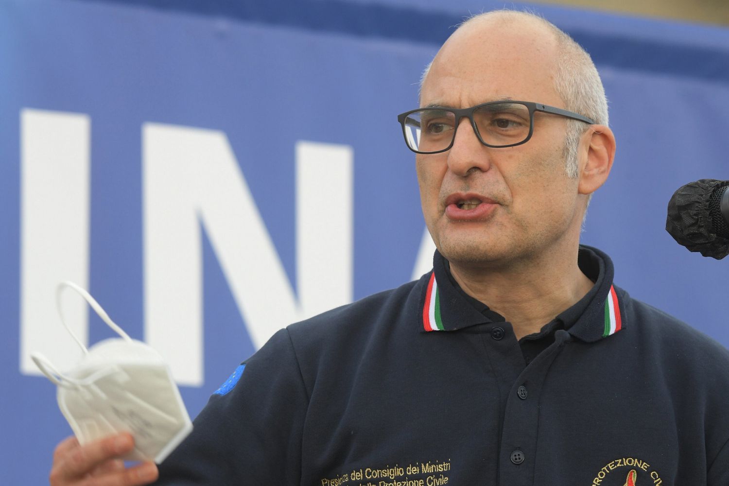 Il Capo della Protezione Civile Fabrizio Curcio&nbsp;