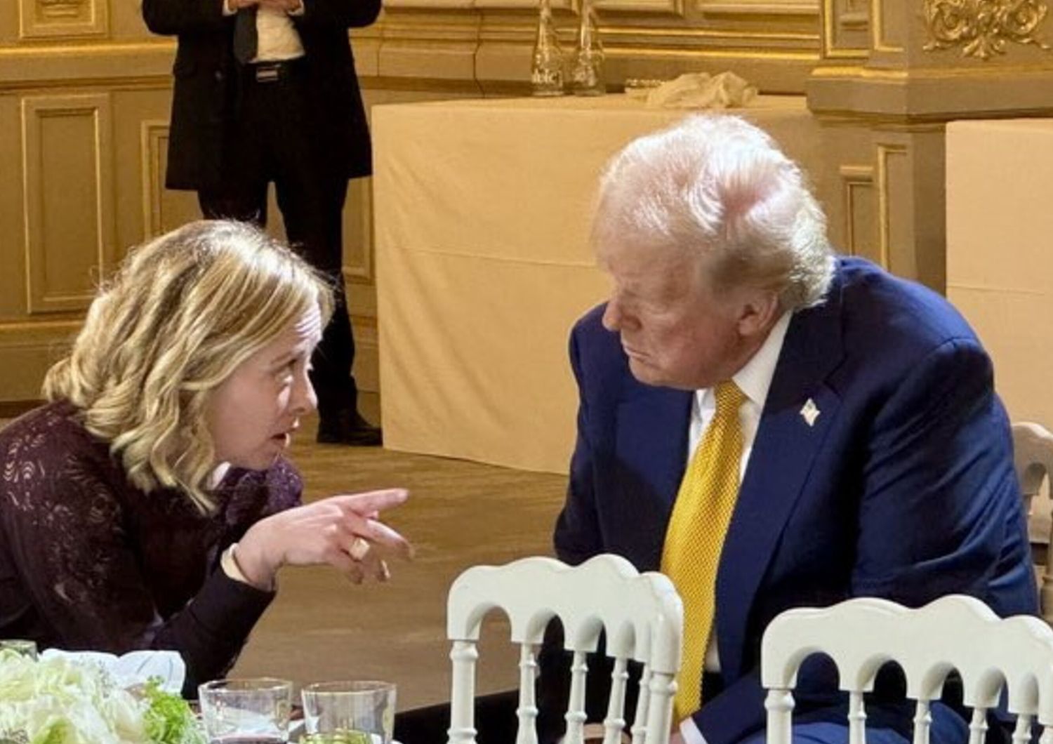 stati uniti cena meloni trump mar a lago