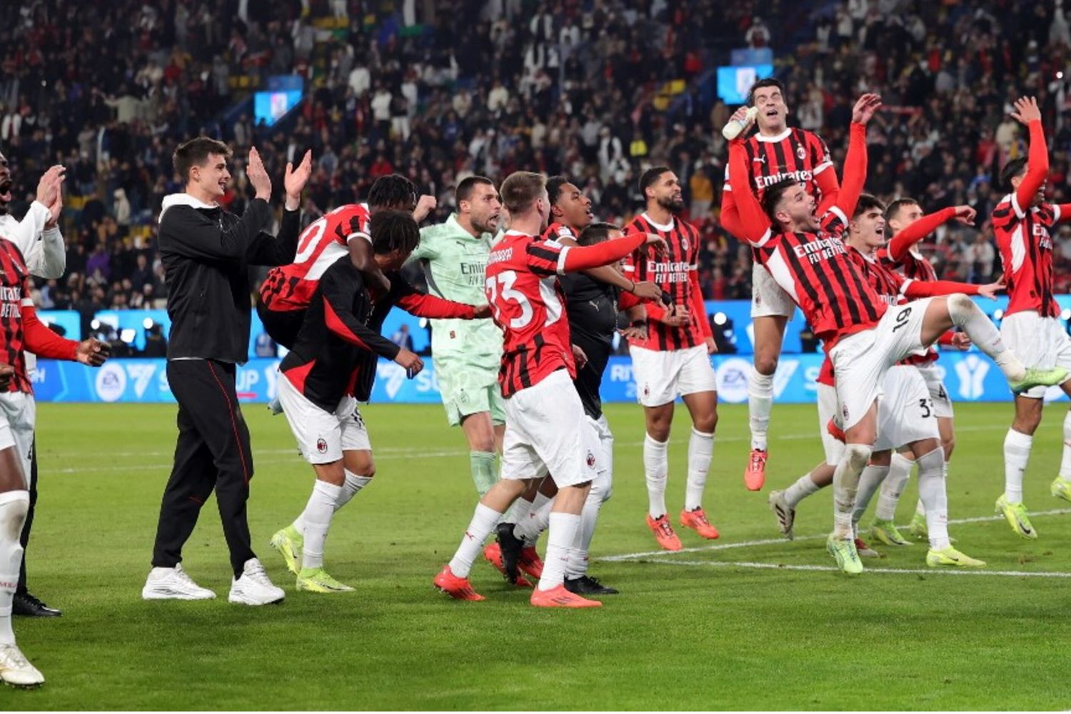 Il Milan vince la Supercoppa italiana