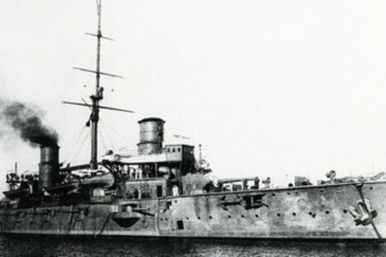 L'incrociatore corazzato Kasuga costruito in Italia