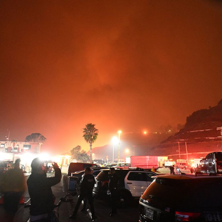 Incendio a Los Angeles