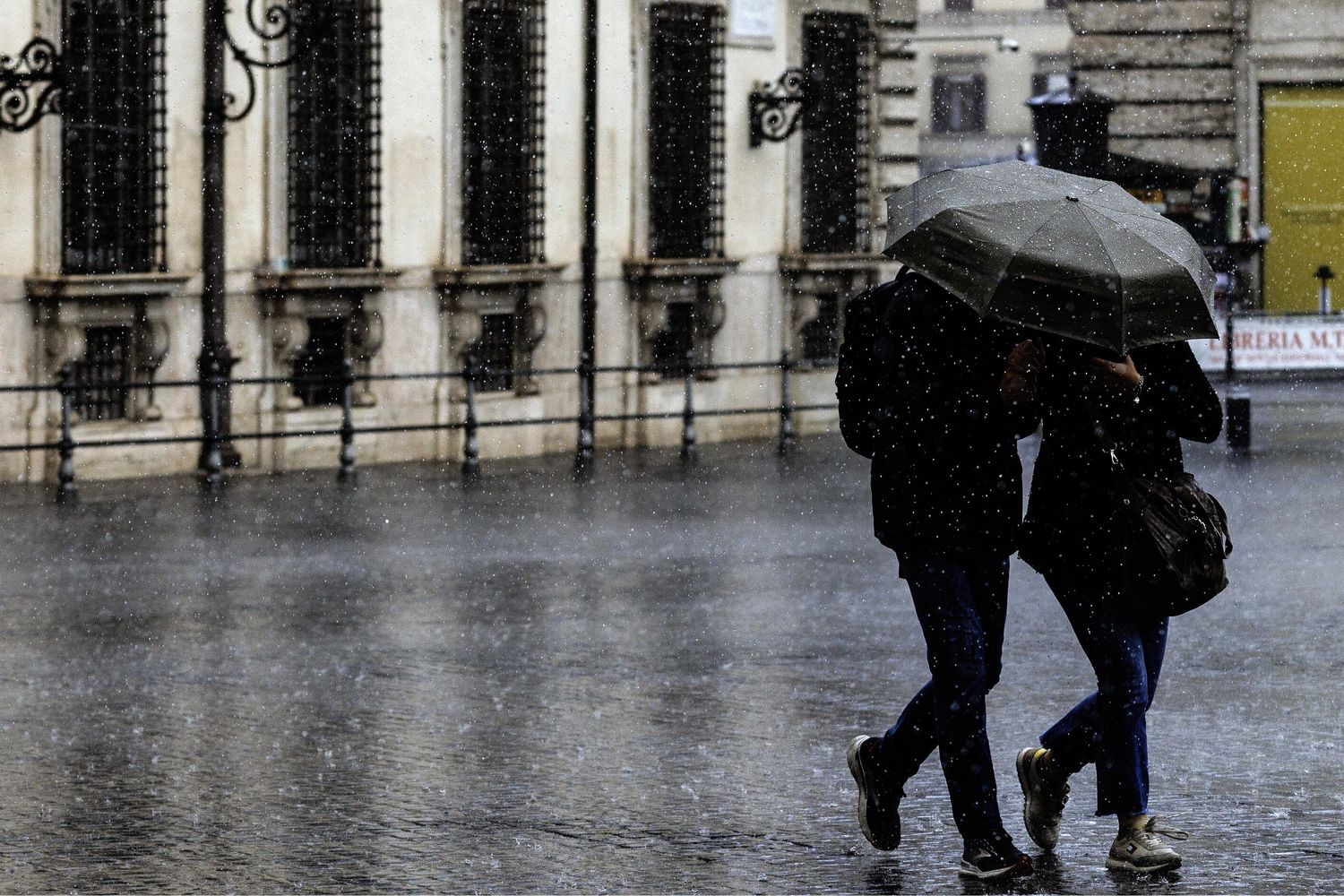 Maltempo in citt&agrave;&nbsp;