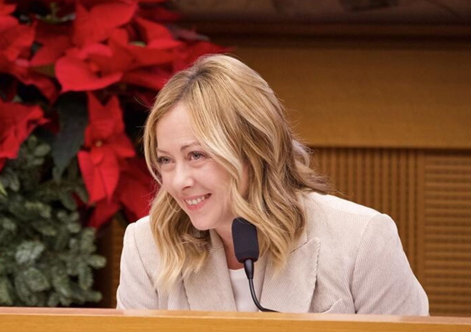 Giorgia Meloni, conferenza stampa di inizio anno