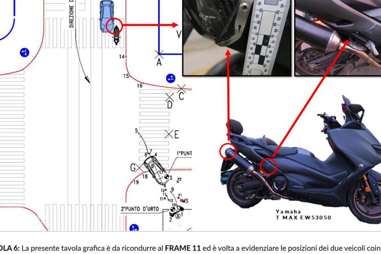 Caso Ramy, la perizia della polizia locale