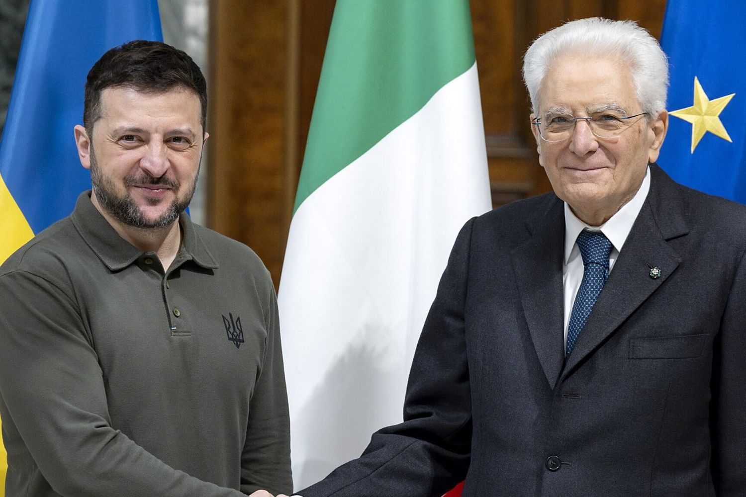 Incontro Mattarella - Zelensky