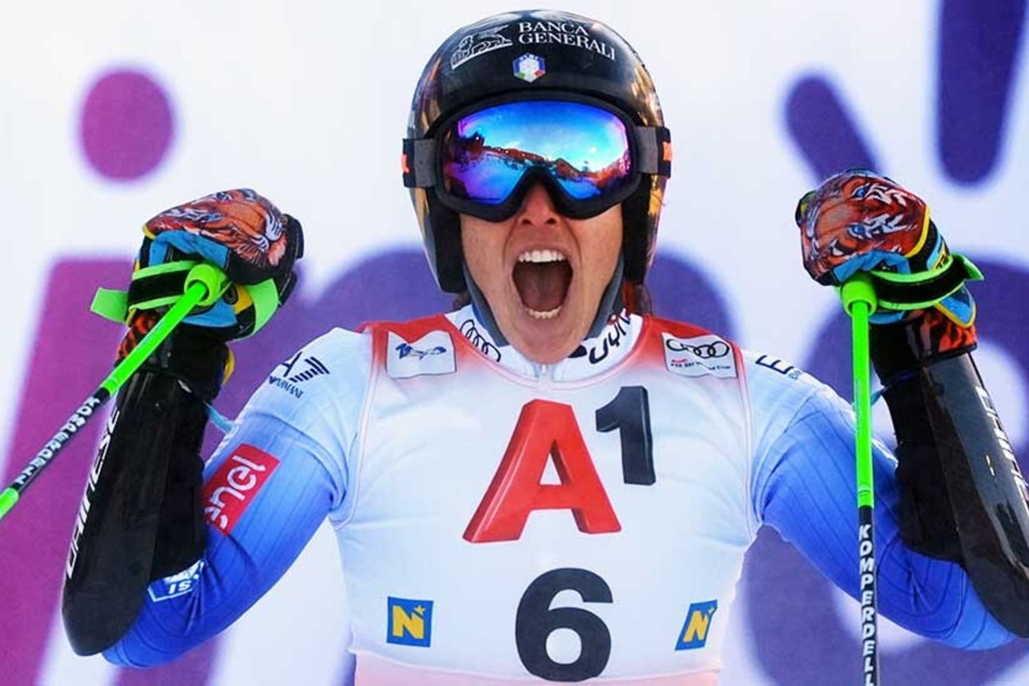 Sci, discesa di St.Anton, trionfa Federica Brignone. E' la 30ma vittoria in Coppa del Mondo
