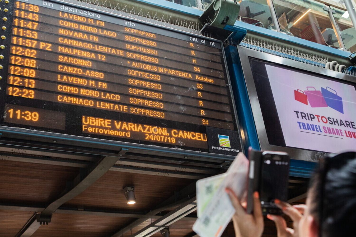 Sciopero dei treni (foto di archivio)&nbsp;