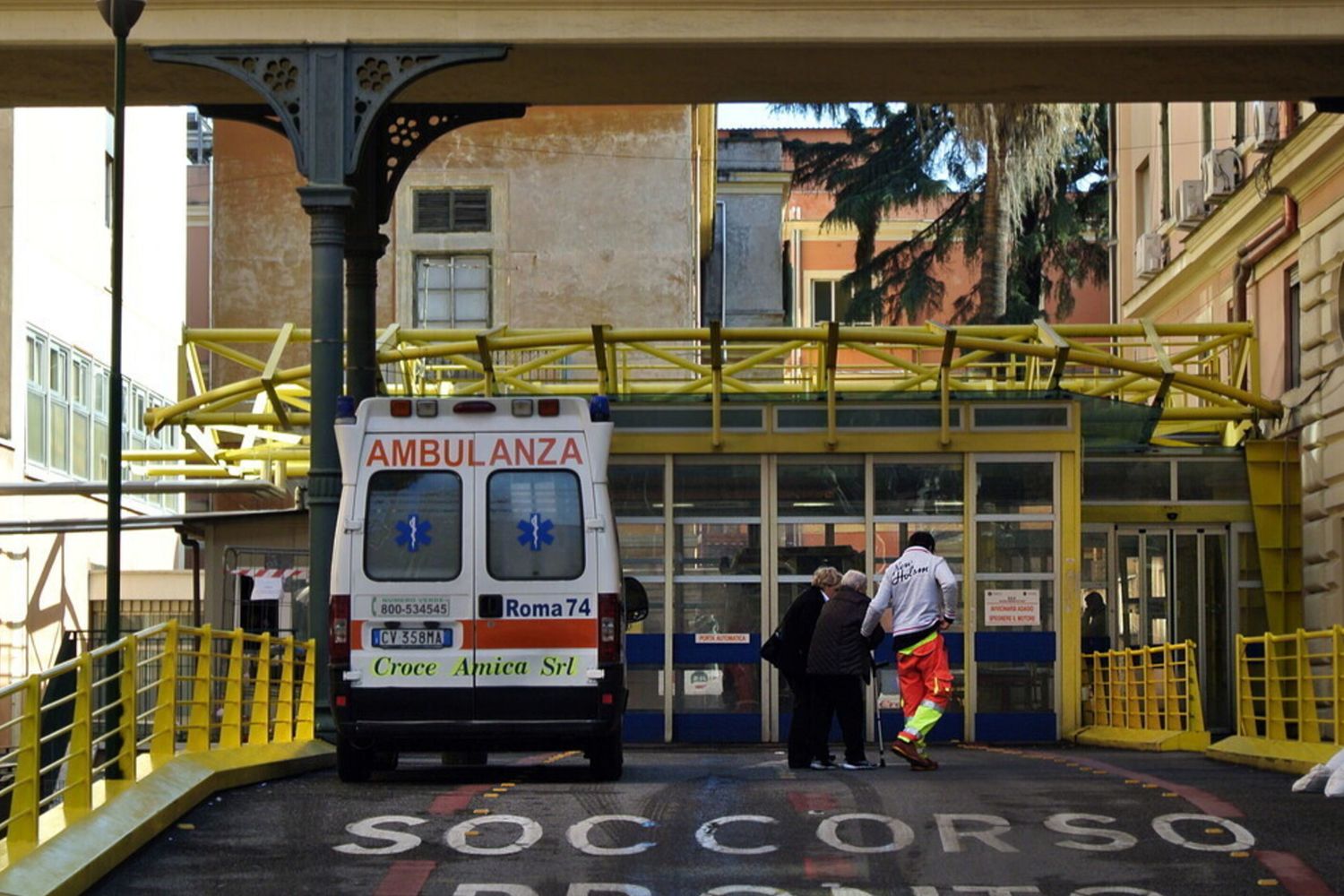 Il pronto soccorso del Policlinico Umberto I di Roma
