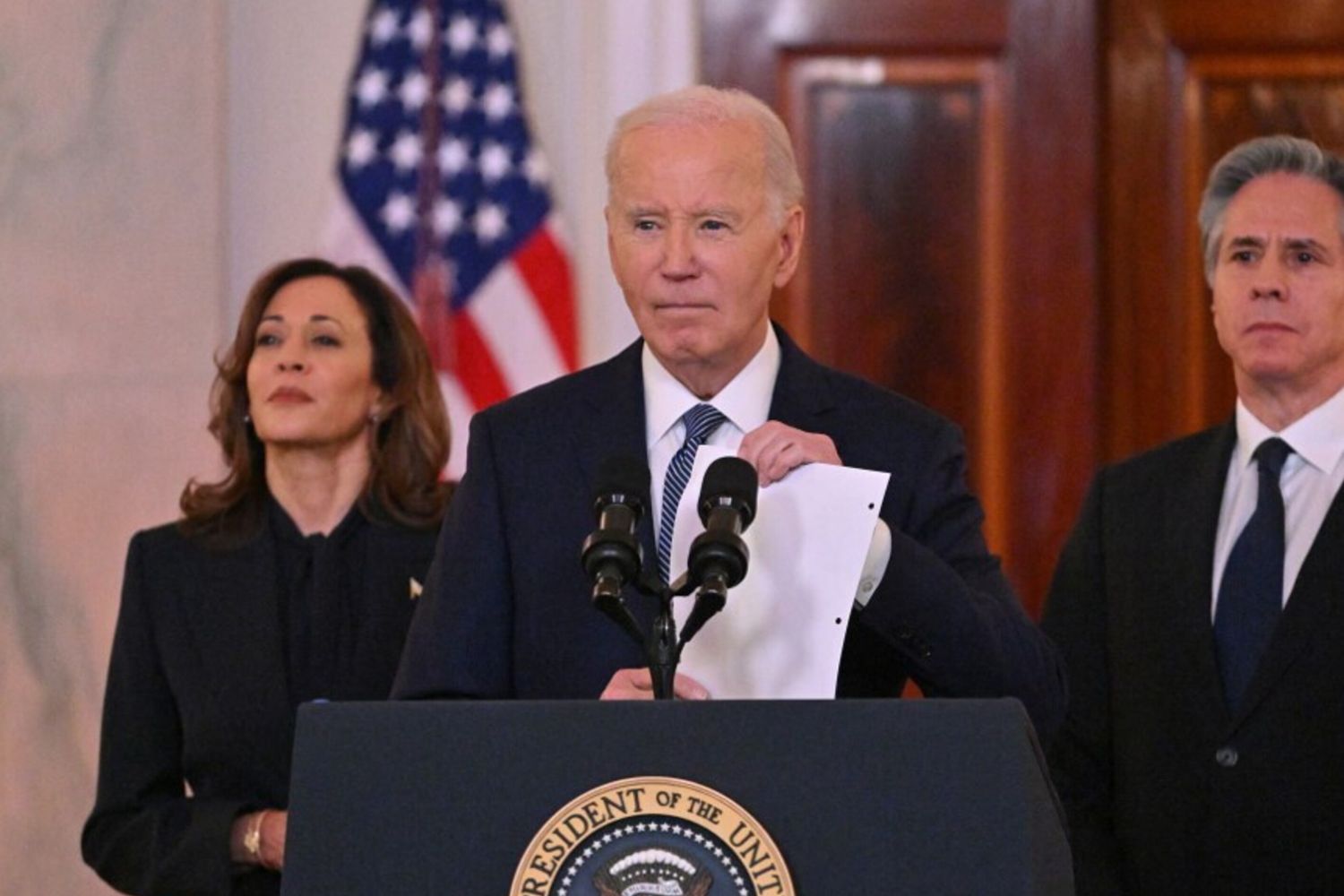 Biden, Harris e Blinken parlano dell'accordo sulla tregua a Gaza