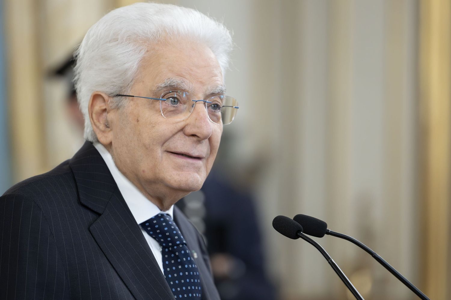 Il presidente della Repubblica, Sergio Mattarella