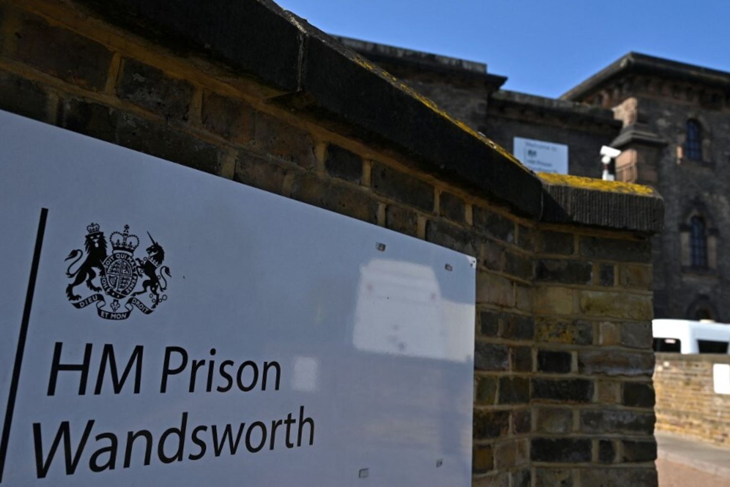Wandsworth prison in London