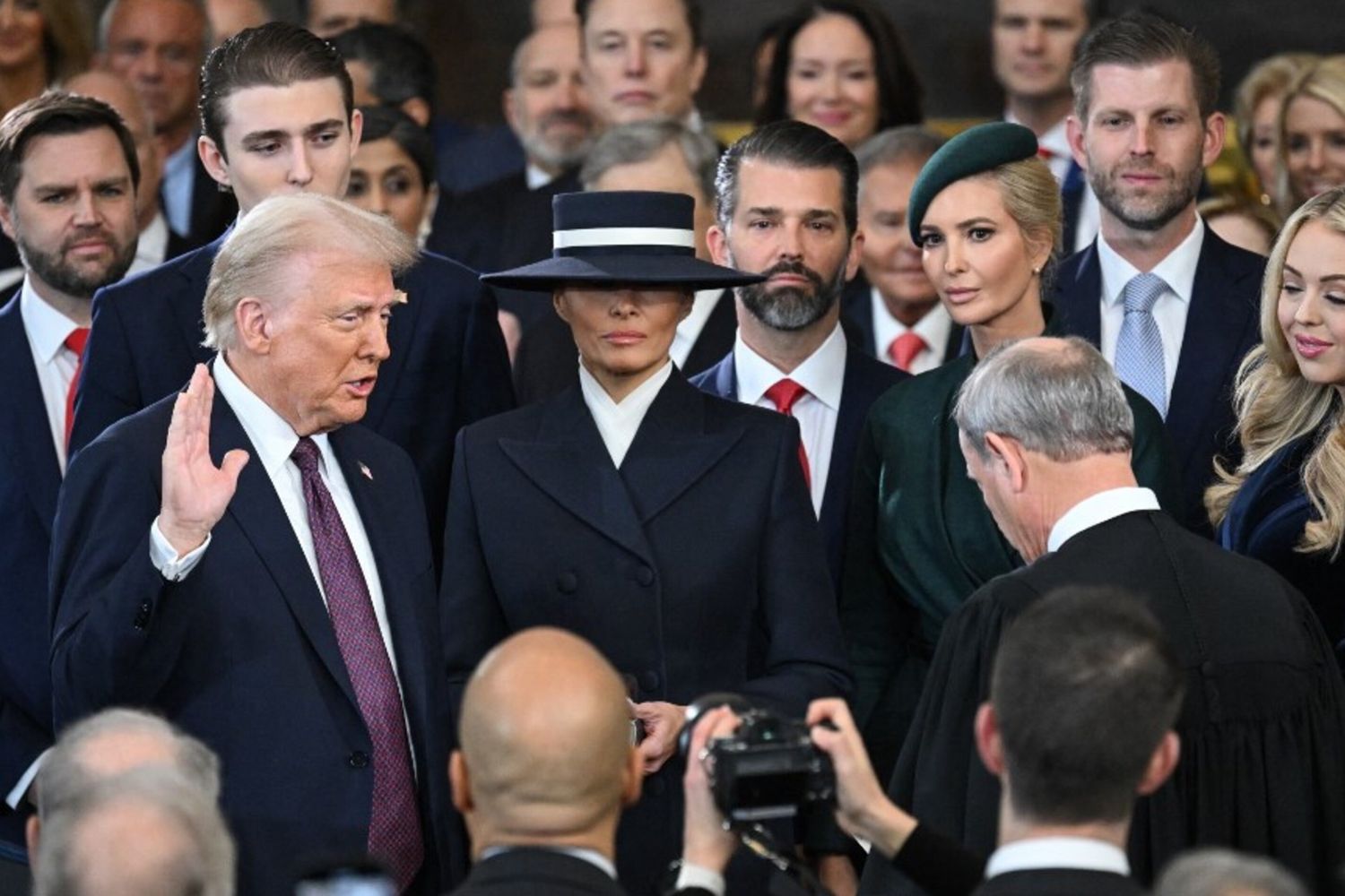 Donald Trump giura da 47esimo presidente Usa