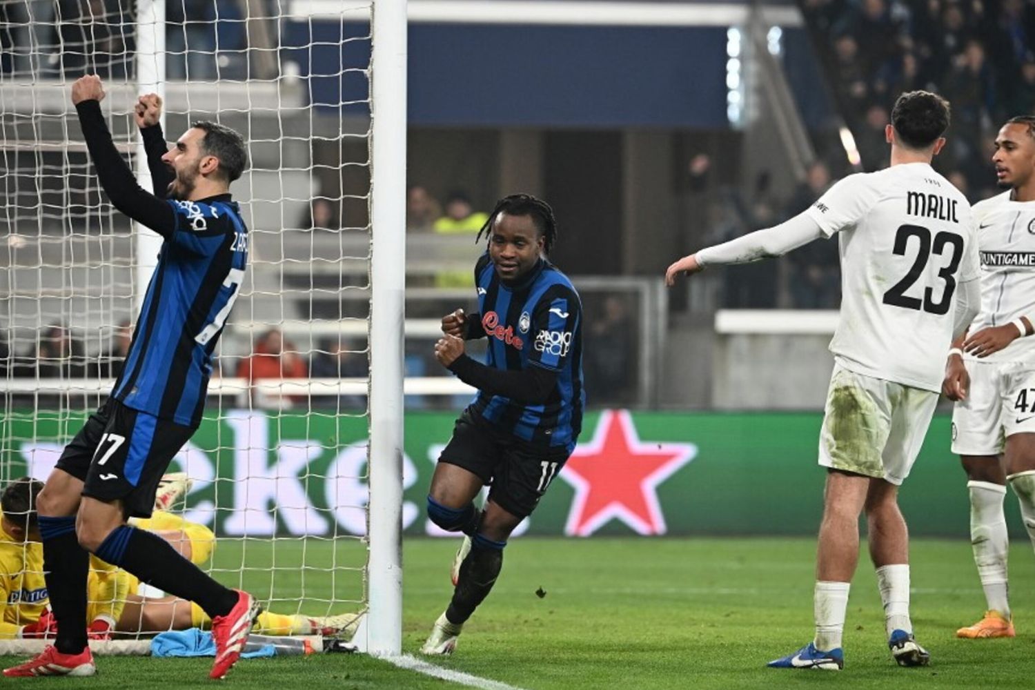 L'Atalanta si risveglia in Champions League e travolge lo Sturm Graz 5-0