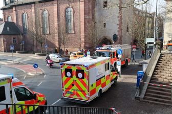 Luogo dell'attacco in  Baviera, Aschaffenburg
