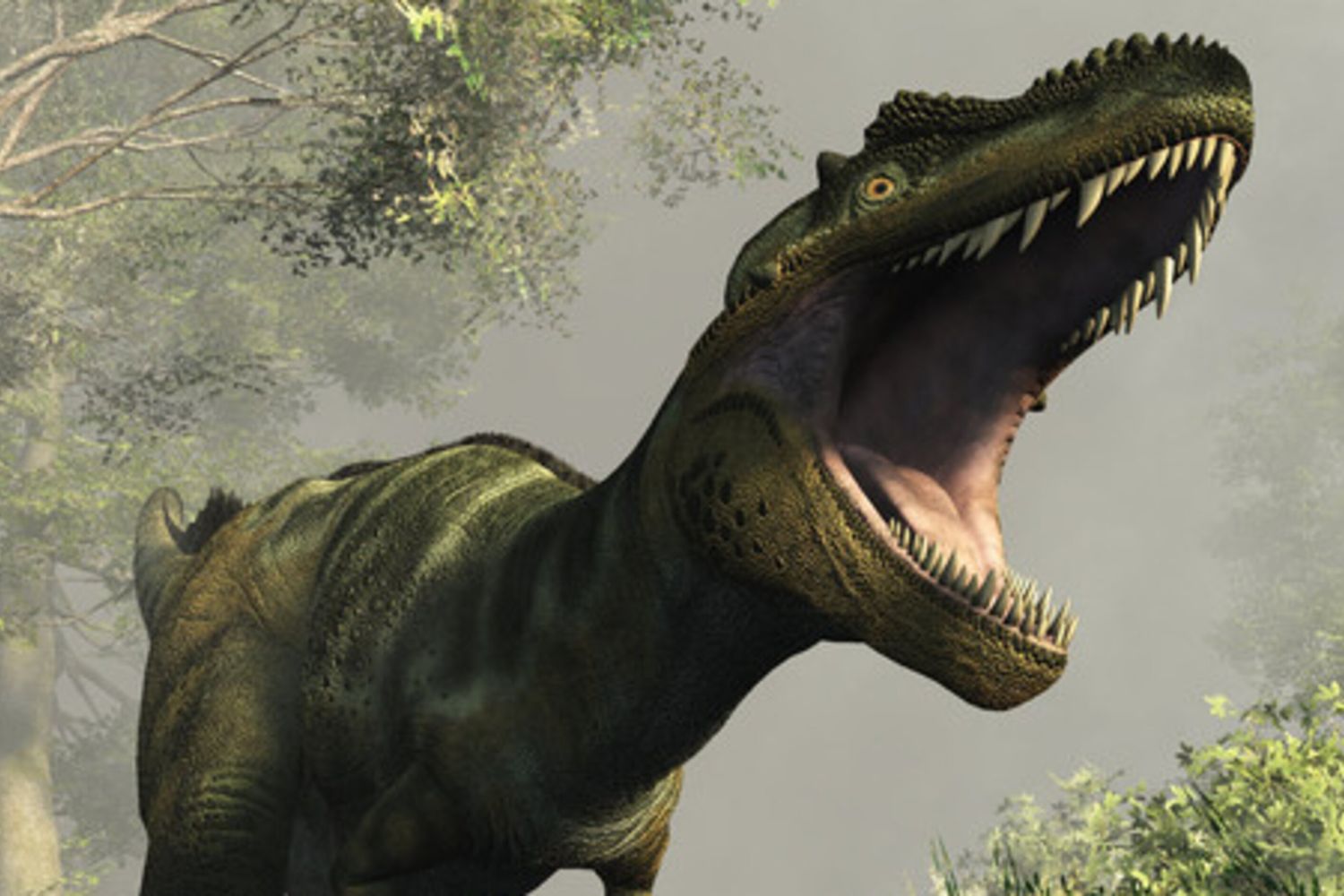 Quando i coccodrilli aggredivano a morsi i dinosauri