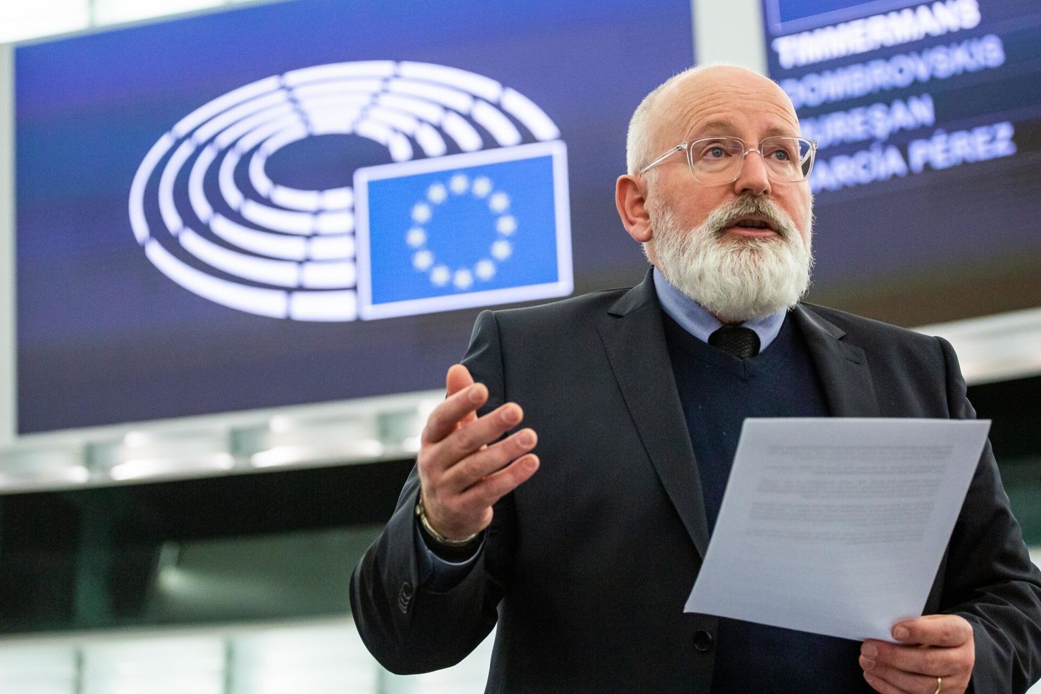 Timmermans presenta il nuovo &quot;Green Deal&quot; per l'Europa
