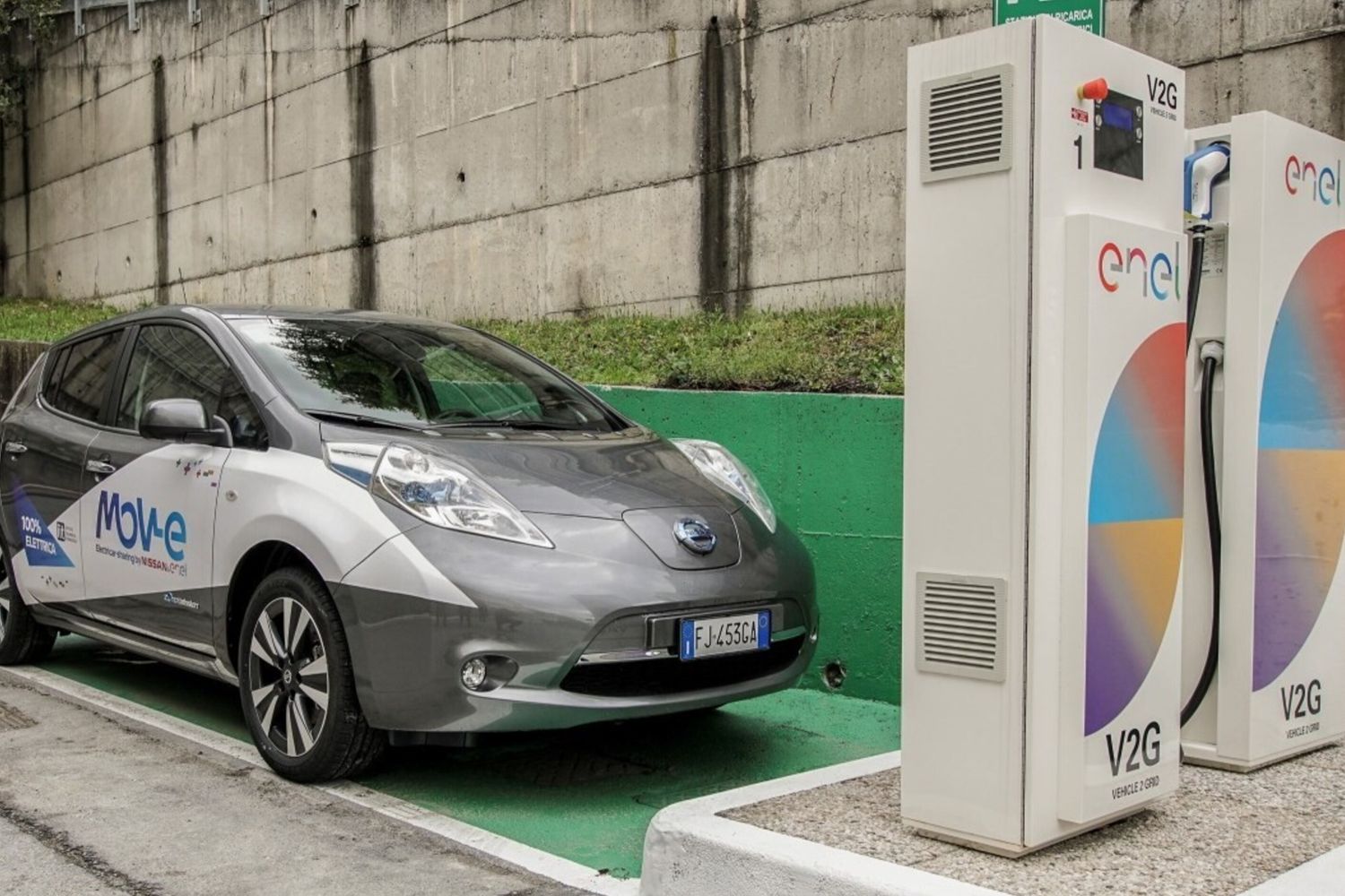 &nbsp;auto elettrica - Enel Energia-Nissan Italia-IIT