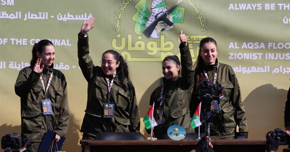 ハマス、イスラエル兵４人を解放