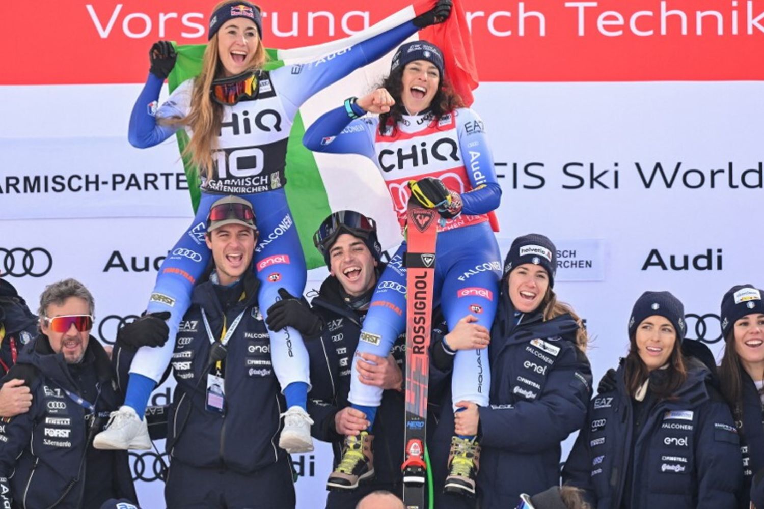 Doppietta italiana in discesa a Garmisch