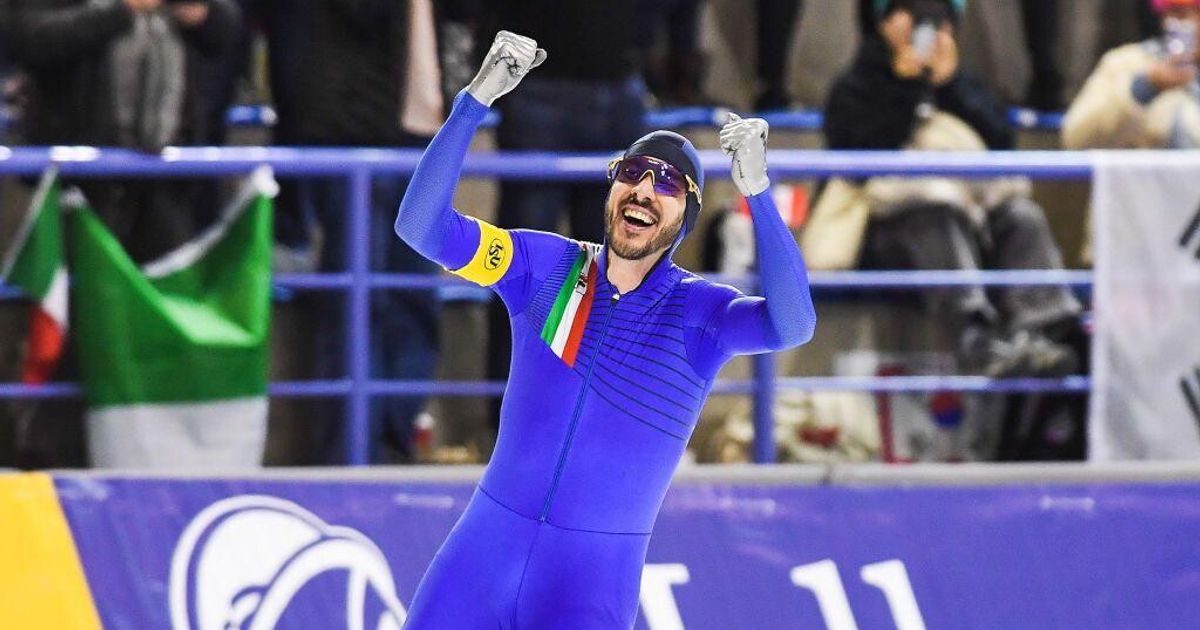 La storica impresa di Ghiotto nel pattinaggio di velocità