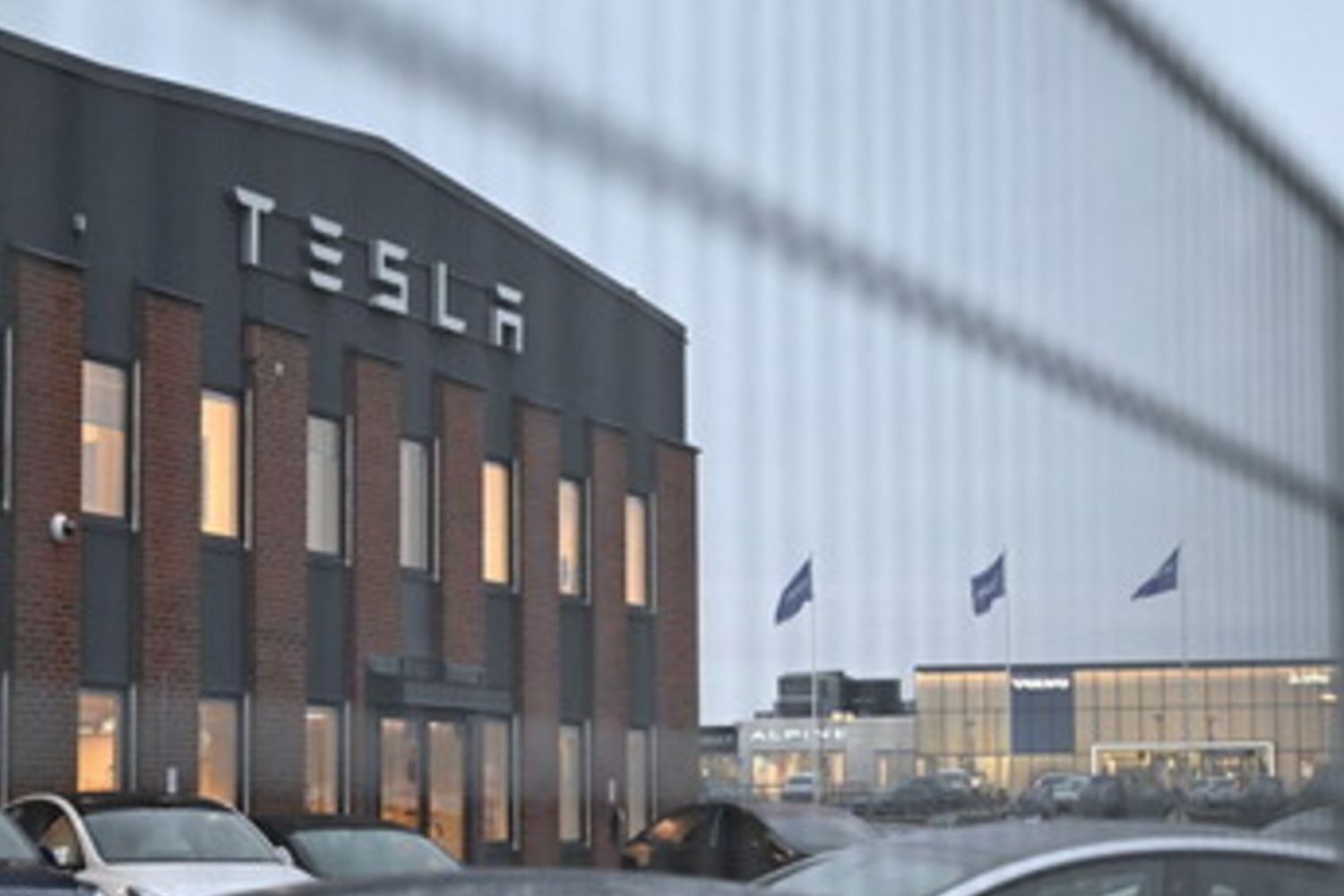 Stabilimento Tesla in Svezia