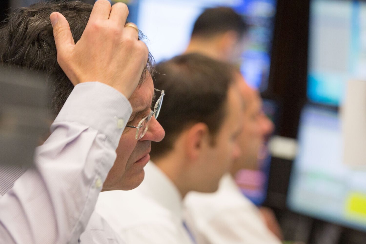 Borsa Mercati negativi (Afp)