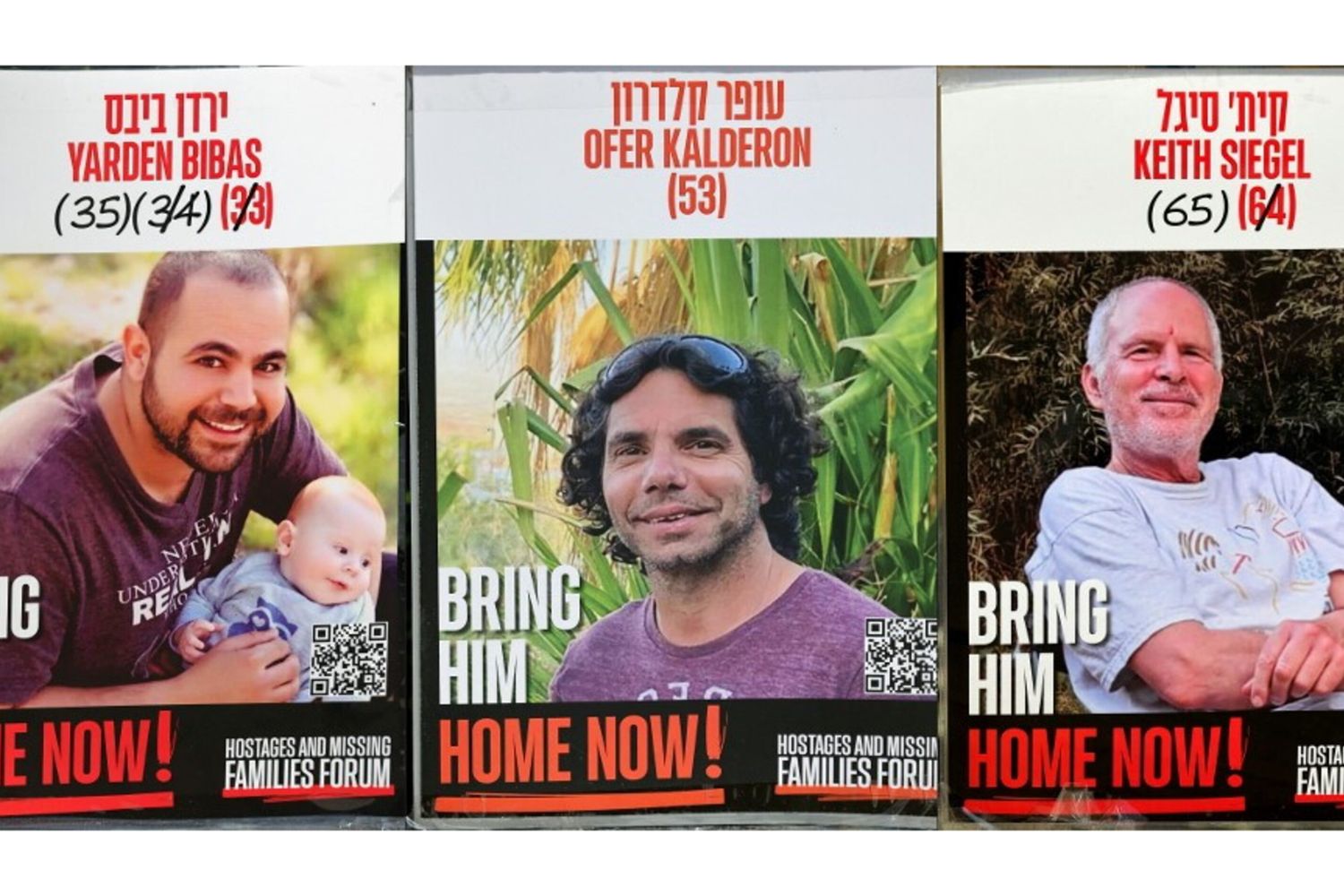 Domani liberi altri tre ostaggi, c'è anche papà Bibas