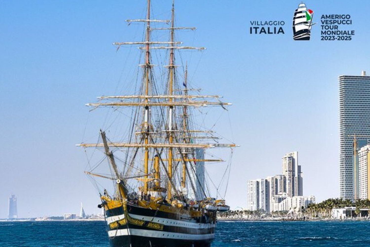 Plus de 55 mille visiteurs à Djeddah pour la Vespucci, succès du navire sur les réseaux sociaux