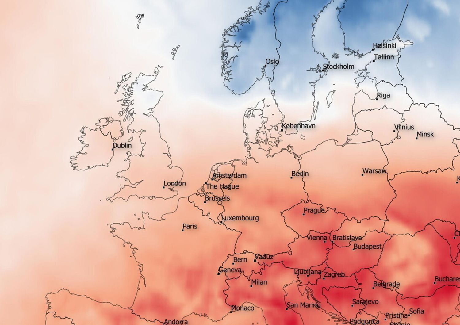 Gennaio 2025 il più caldo della storia