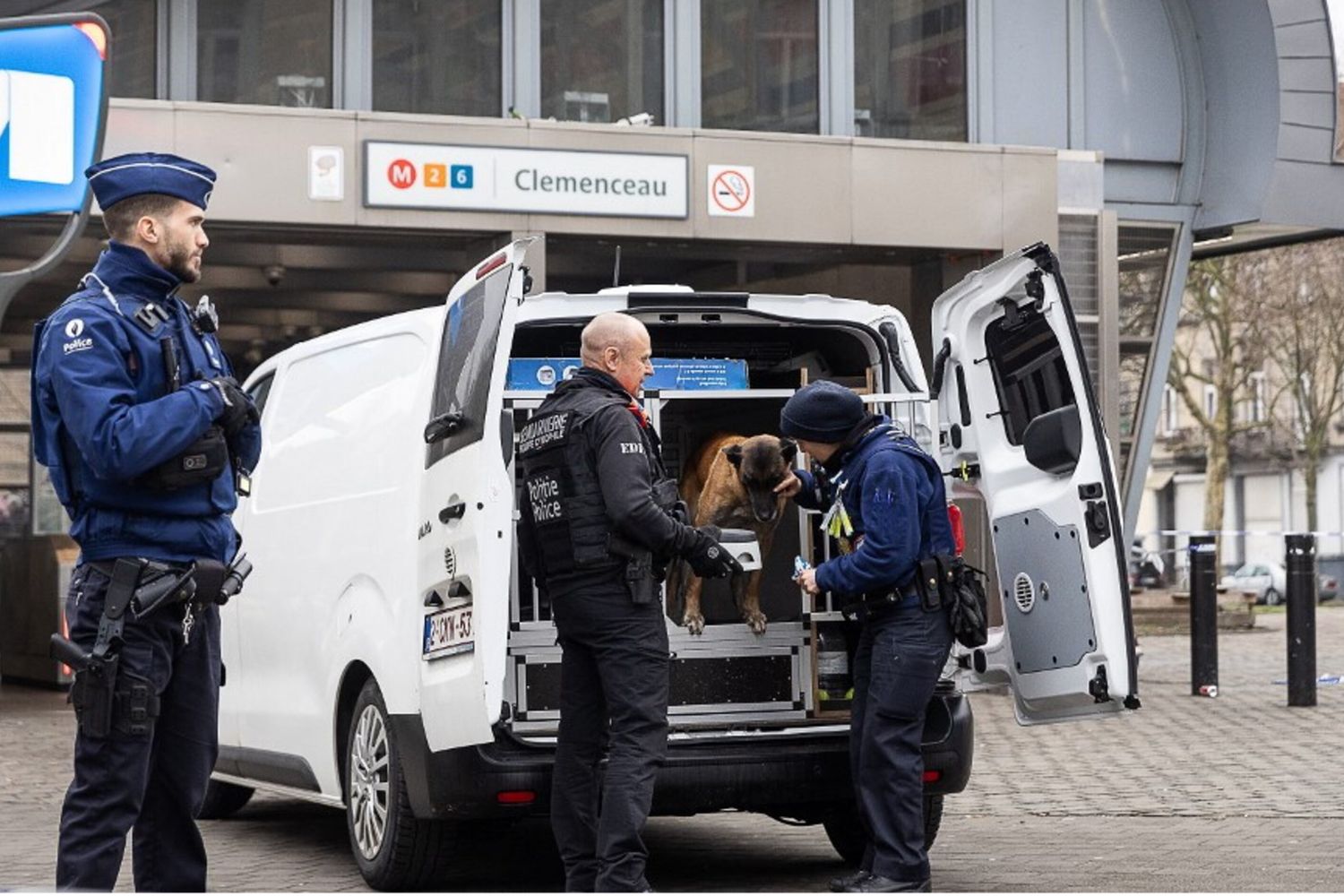Bruxelles, spari nei pressi della metropolitana