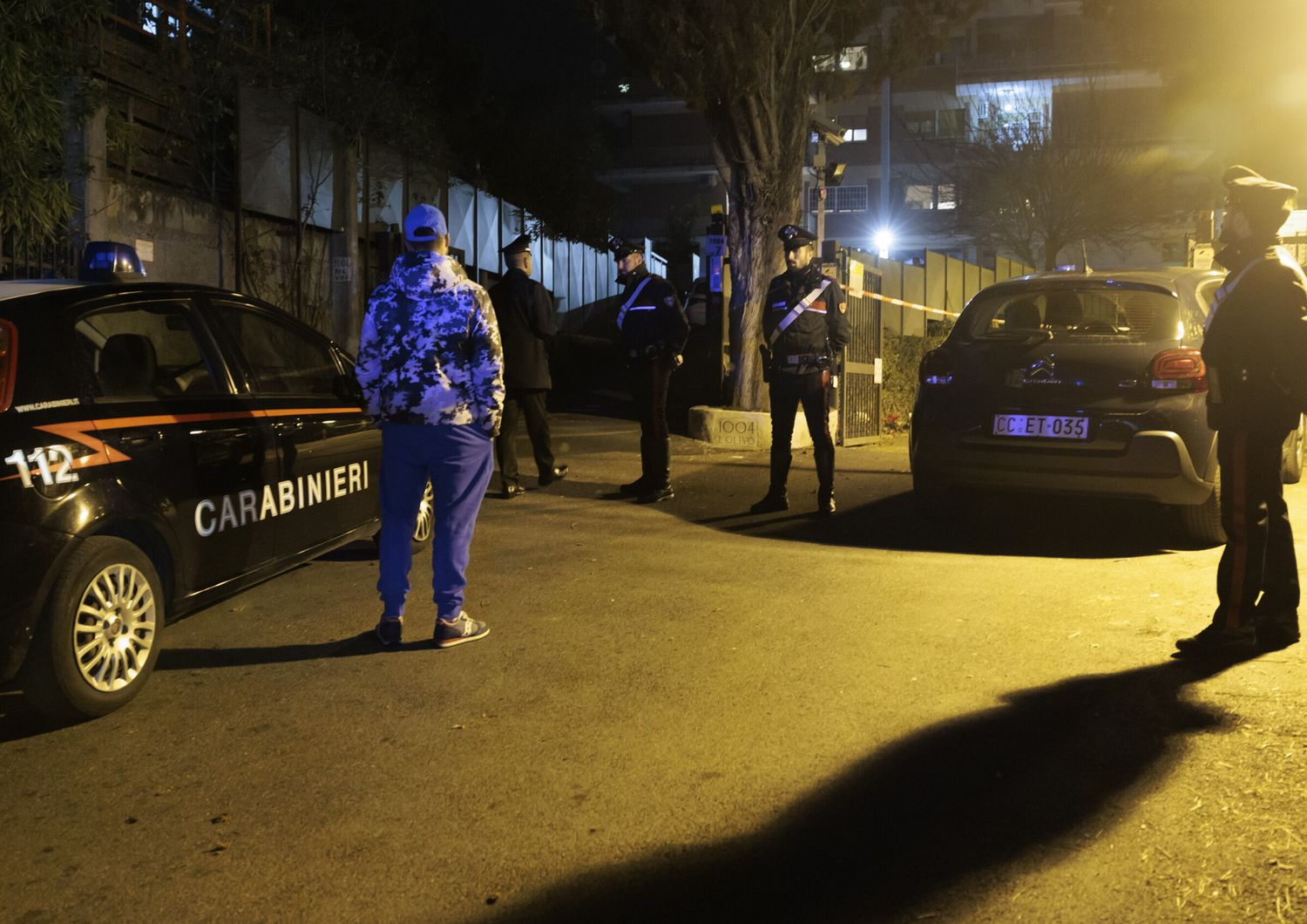 guardia giurata spara ladro grave roma