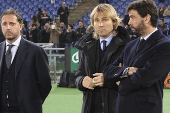 Fabio Paratici, Pavel Nedved e Andrea Agnelli
