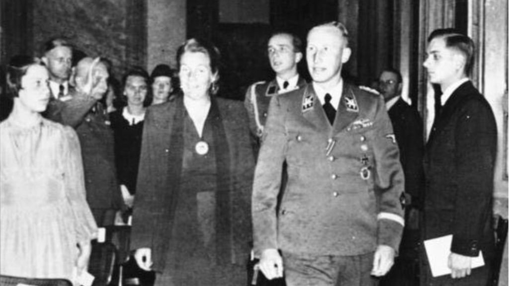 Heydrich e la moglie