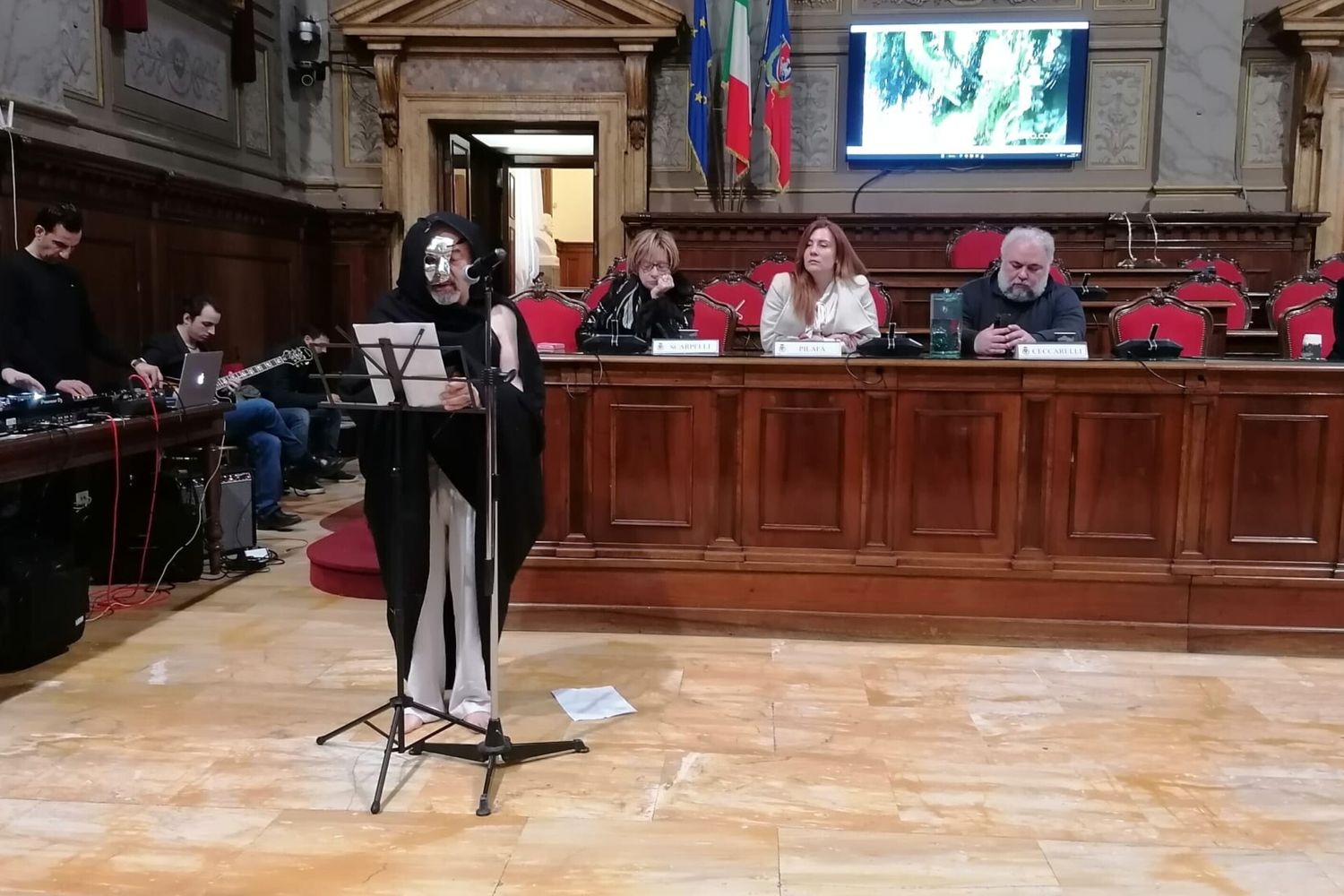 Francisco Cordoba a Palazzo Valentini