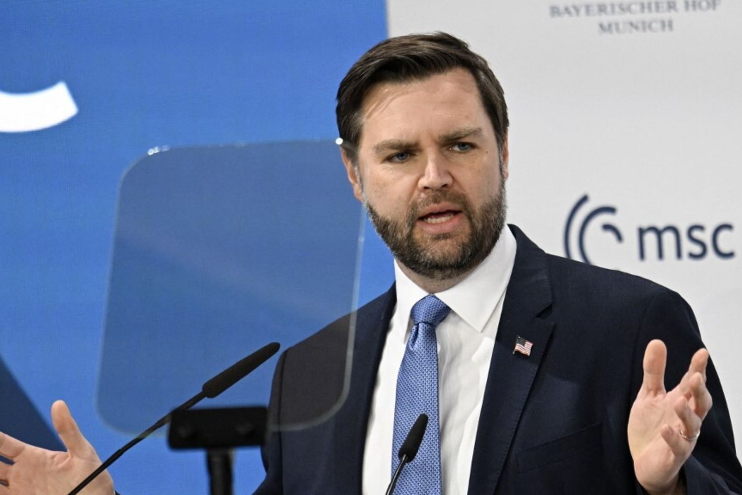 JD Vance alla Conferenza sulla sicurezza a Monaco