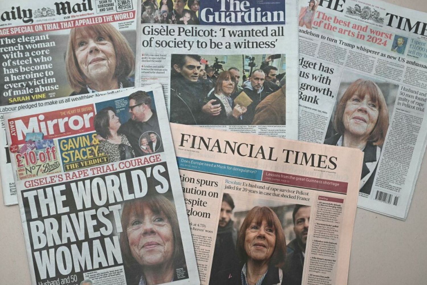 Gisèle Pelicot tra le donne del 2025 per 'Time'