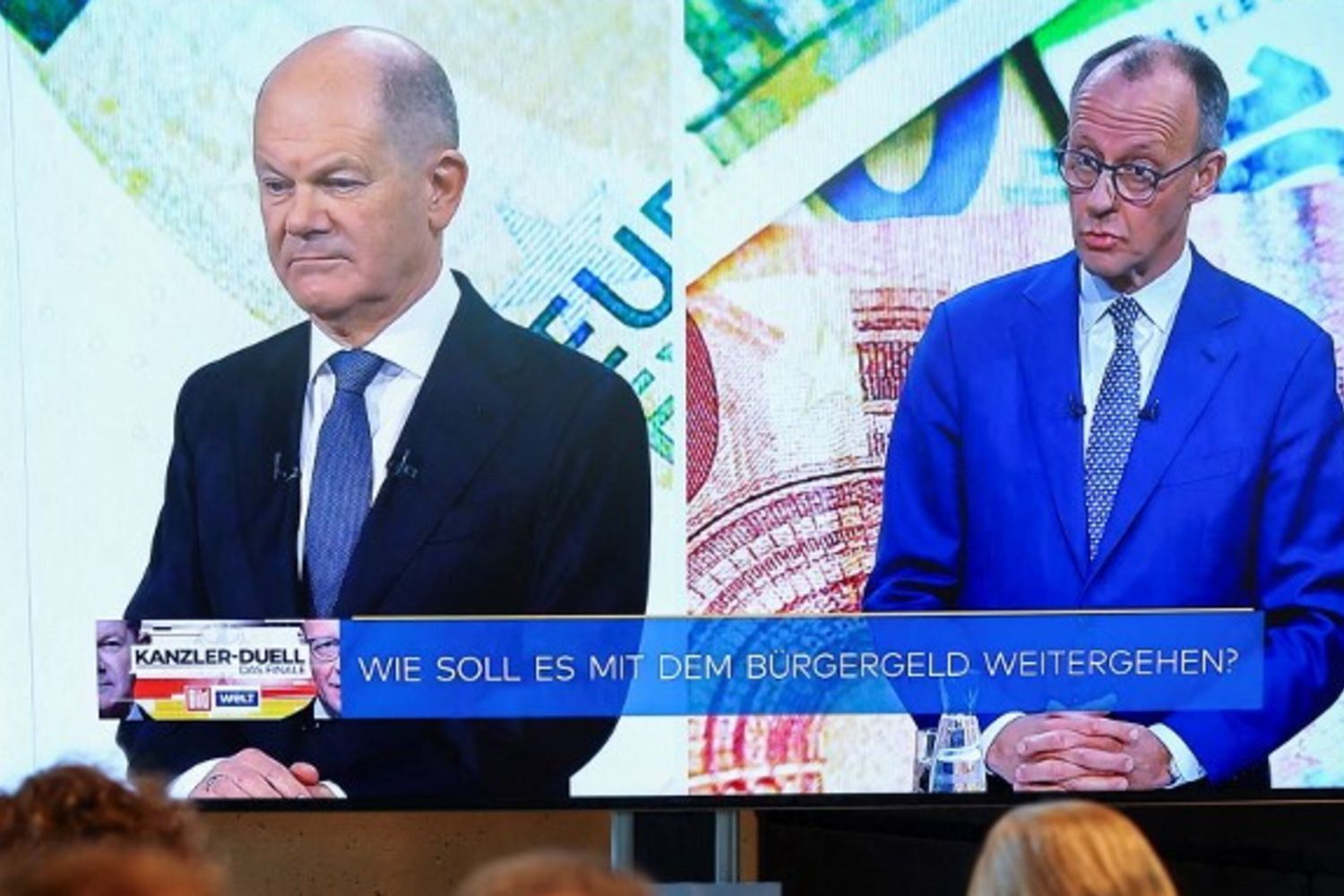 Olaf Scholz e Friedrich Merz