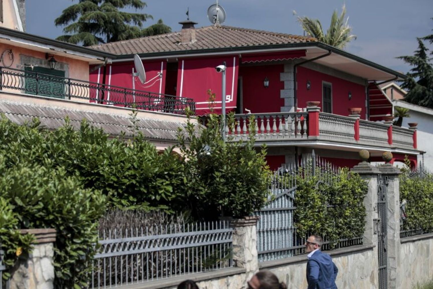 villa confiscata ai Casamonica in via Roccabernarda, Roma
