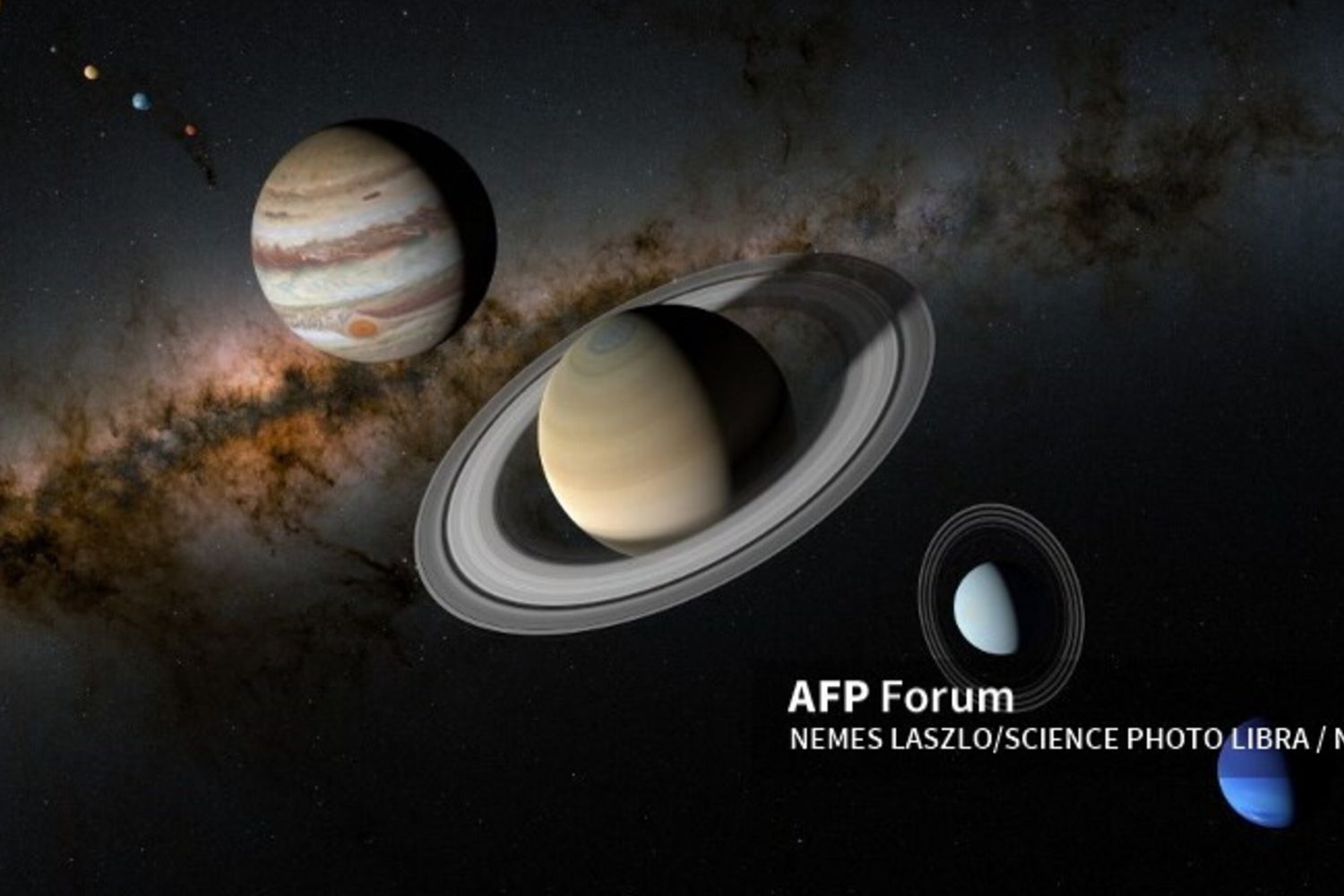 Stasera raro allineamento di 7 pianeti